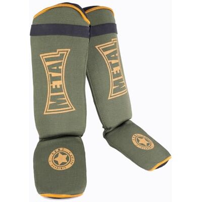 METAL BOXE Parastinchi/parapiedi, taglia XL, fantasia militare METAL BOXE Parastinchi/parapiedi, taglia XL, fantasia militare