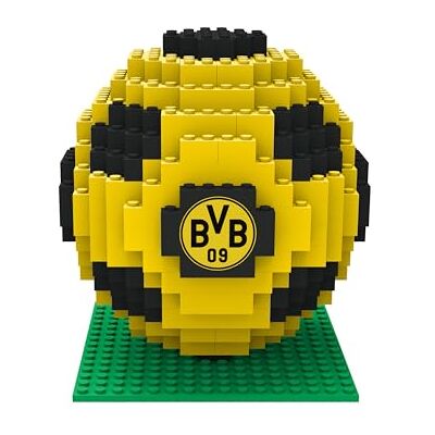 FOCO Prodotto con licenza ufficiale Borussia Dortmund BRXLZ XL mattoncini 3D calcio FOCO Prodotto con licenza ufficiale Borussia Dortmund BRXLZ XL mattoncini 3D calcio