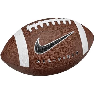 Nike All Field 4.0 FB Deflated Palla da football americano Dk Field Brown/White/Metallic Silver/Black 9 Nike All Field 4.0 FB Deflated Palla da football americano Dk Field Brown/White/Metallic Silver/Black 9