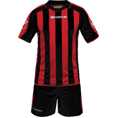 GIVOVA KIT SUPPORTER MC NERO/ROSSO GIVOVA KIT SUPPORTER MC NERO/ROSSO