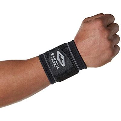 Shock Doctor Adulti Tutore per Polso, con Strap in Velcro, Unisex, Handgelenkbandage mit Klett-Strap Shock Doctor Adulti Tutore per Polso, con Strap in Velcro, Unisex, Handgelenkbandage mit Klett-Strap