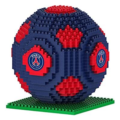 FOCO Con licenza ufficiale Paris Saint-Germain FC modello di pallone da calcio BRXLZ da costruire con mattoncini 3D FOCO Con licenza ufficiale Paris Saint-Germain FC modello di pallone da calcio BRXLZ da costruire con mattoncini 3D