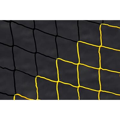Canon Rete per porta da calcio 5 x 2 m bianco spessore 4 mm- (nero/giallo) Canon Rete per porta da calcio 5 x 2 m bianco spessore 4 mm- (nero/giallo)