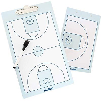 Molten Basketball Tabellone tattico Light Blue/White 24 x 40 cm Molten Basketball Tabellone tattico Light Blue/White 24 x 40 cm