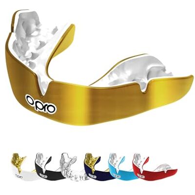 Opro Paradenti Instant Custom-Fit Protezione Dentale di Livello Odontoiatrico Paradenti per Boxe, MMA, Rugby, Hockey Per Adulti e Bambini Automodellante Con Garanzia Dentale Opro Paradenti Instant Custom-Fit Protezione Dentale di Livello Odontoiatrico Paradenti per Boxe, MMA, Rugby, Hockey Per Adulti e Bambini Automodellante Con Garanzia Dentale