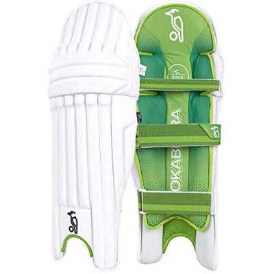 KOOKABURRA 2020 Kahuna PRO Batting Pads (Mano Sinistra Unisex-Adulto, Bianco, Small Adult Left Hand KOOKABURRA 2020 Kahuna PRO Batting Pads (Mano Sinistra Unisex-Adulto, Bianco, Small Adult Left Hand