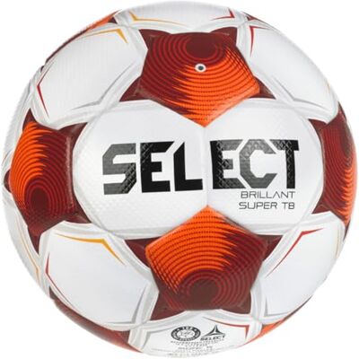 Select Brillant Super TB FIFA Quality Pro v25 Ball 100040 Unisex Football White, 5 Select Brillant Super TB FIFA Quality Pro v25 Ball 100040 Unisex Football White, 5