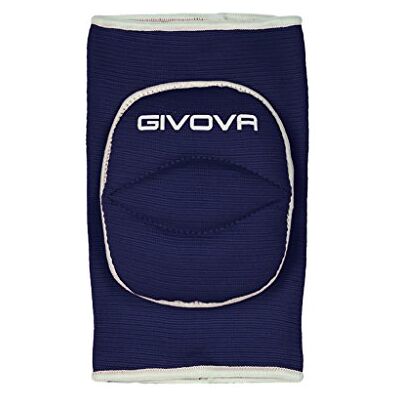 GIVOVA , Ginocchiera Light Unisex – Adulto, Blu/Bianco, Taglia Unica GIVOVA , Ginocchiera Light Unisex – Adulto, Blu/Bianco, Taglia Unica