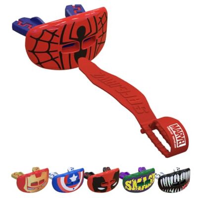 Marvel Spider-Man Lip Protector Adulti e Junior paradenti per boxe, basket, lacrosse, calcio, MMA, arti marziali, hockey e tutti gli sport di contatto Marvel Spider-Man Lip Protector Adulti e Junior paradenti per boxe, basket, lacrosse, calcio, MMA, arti marziali, hockey e tutti gli sport di contatto