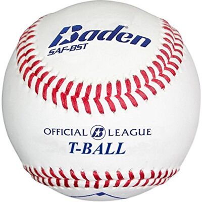 Baden T-Ball, palla da baseball di sicurezza, centro di spugna, ideale per i giovani giocatori, promuove la sicurezza e lo sviluppo di abilità nei giochi e negli esercizi, una dozzina Baden T-Ball, palla da baseball di sicurezza, centro di spugna, ideale per i giovani giocatori, promuove la sicurezza e lo sviluppo di abilità nei giochi e negli esercizi, una dozzina