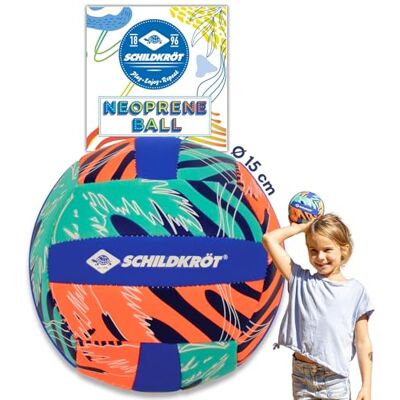 Schildkröt Mini Palla da Beach Volley in Neoprene, Taglia 2, Ø 15 cm, Superficie Antiscivolo, Resistente all'Aqua Salata, Ideale per Bambini Piccoli, Schildkröt Mini Palla da Beach Volley in Neoprene, Taglia 2, Ø 15 cm, Superficie Antiscivolo, Resistente all'Aqua Salata, Ideale per Bambini Piccoli,