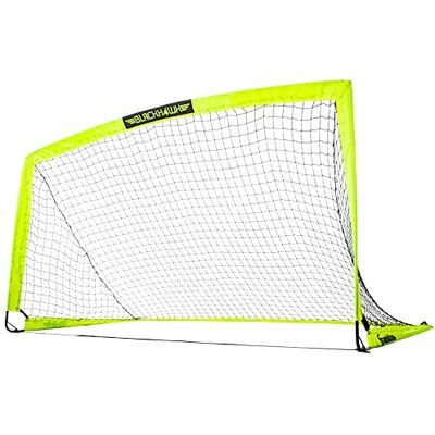 Franklin Sports Blackhawk Rete da Calcio Portatile per Bambini, Pieghevole, per Interni ed Esterni, 1,8 m x 90 cm, Colore Giallo Ottico Franklin Sports Blackhawk Rete da Calcio Portatile per Bambini, Pieghevole, per Interni ed Esterni, 1,8 m x 90 cm, Colore Giallo Ottico