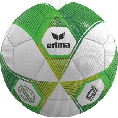 Erima Hybrid Lite 290 Pallone da Calcio (), green gecko/giallo, 5 Erima Hybrid Lite 290 Pallone da Calcio (), green gecko/giallo, 5