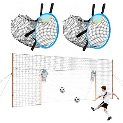 VEVOR porta da calcio, rete di rimbalzo, schienale e obiettivi Attrezzo da calcio 4 in 1 con picchetti, corde per ragazzi e adulti, sport all'aria aperta VEVOR porta da calcio, rete di rimbalzo, schienale e obiettivi Attrezzo da calcio 4 in 1 con picchetti, corde per ragazzi e adulti, sport all'aria aperta