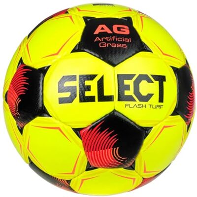 Select Flash Turf FIFA Basic V26 Ball 110056Y Palloni da calcio unisex, colore giallo, taglia 5 Select Flash Turf FIFA Basic V26 Ball 110056Y Palloni da calcio unisex, colore giallo, taglia 5