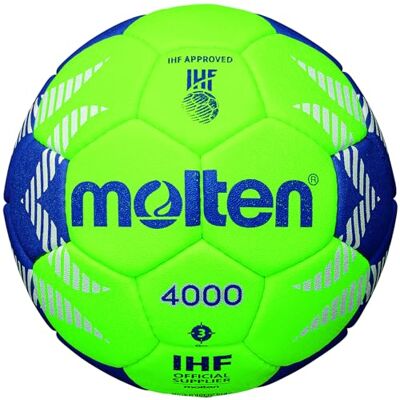 Molten HA4000 Palle da pallamano Light Green/Blue 3 Molten HA4000 Palle da pallamano Light Green/Blue 3