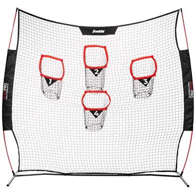 Franklin Sports Bersaglio di precisione per calcio, 2,4 x 2,4 m, quattro bersagli, migliora le capacità di lancio, allenamento quarterback, allenamento di calcio Franklin Sports Bersaglio di precisione per calcio, 2,4 x 2,4 m, quattro bersagli, migliora le capacità di lancio, allenamento quarterback, allenamento di calcio