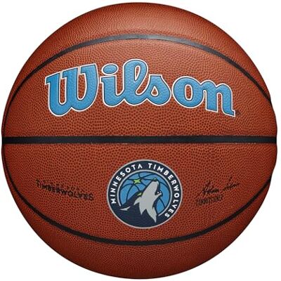 Wilson Pallone da Basket NBA Team Alliance, Con Superficie Pure Feel e Tecnologia Dual Depth, Con Maggiore Stabilità Aerea, Colore: Marrone, Taglia: 7 Wilson Pallone da Basket NBA Team Alliance, Con Superficie Pure Feel e Tecnologia Dual Depth, Con Maggiore Stabilità Aerea, Colore: Marrone, Taglia: 7