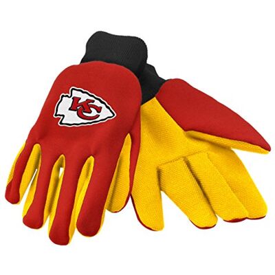 FOCO NFL Kansas City Chiefs Guanto da palmo colorato FOCO NFL Kansas City Chiefs Guanto da palmo colorato