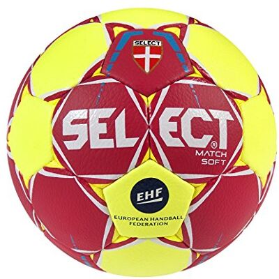 SELECT Match Soft Palla da Pallamano, Unisex, Unisex, , Rosso/Giallo/Bianco, 2 SELECT Match Soft Palla da Pallamano, Unisex, Unisex, , Rosso/Giallo/Bianco, 2