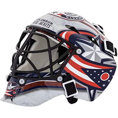 Franklin Sports , Casco da Portiere della NHL League in Miniatura, Unisex, , Navy, Taglia Unica Franklin Sports , Casco da Portiere della NHL League in Miniatura, Unisex, , Navy, Taglia Unica