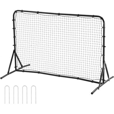 VEVOR Allenatore da Rimbalzo per Calcio 182,88 x 121,92 cm Attrezzatura da Allenamento per Calcio in Ferro, Parete per Rimbalzo da Calcio Sportiva, Rete da Rimbalzo a Doppia Faccia, Montaggio Facile VEVOR Allenatore da Rimbalzo per Calcio 182,88 x 121,92 cm Attrezzatura da Allenamento per Calcio in Ferro, Parete per Rimbalzo da Calcio Sportiva, Rete da Rimbalzo a Doppia Faccia, Montaggio Facile