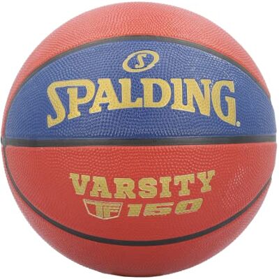 Spalding LNB TF-150, pallacanestro, taglia 5, pallacanestro certificato, gomma, blu/rosso, per esterni, ottima presa, molto resistente Spalding LNB TF-150, pallacanestro, taglia 5, pallacanestro certificato, gomma, blu/rosso, per esterni, ottima presa, molto resistente