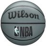 Wilson NBA Forge Series Pallone da basket per interni ed esterni, colore: blu e grigio, misura 15-72,4 cm