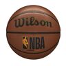 Wilson NBA Forge Series Pallone da basket per interni ed esterni, colore: marrone, misura 12,7-69,8 cm