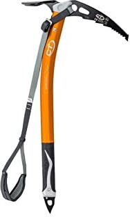 Climbing Technology 3I80370SQVFCTST Piccozza, Nero/Arancio, 70 cm