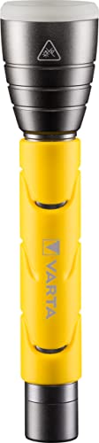 Varta , Torcia LED Outdoor Sports F20, 5 Watt, incl. 2x batterie High Energy AA torcia lampada luce pila, involucro antischizzo IPX4