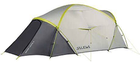 Salewa Sierra Leone III Tenda, Unisex adulto, Lightgrey/Cactus, Taglia Unica