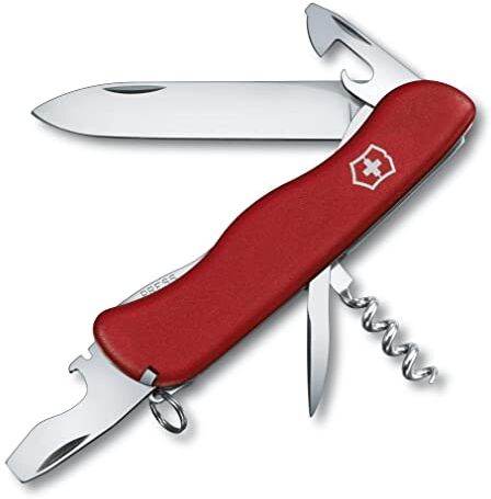 Victorinox , coltellino svizzero Picknicker (11 funzioni, lama bloccabile, cacciavite)