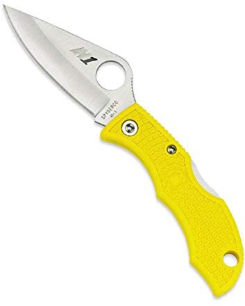 Spyderco SCLYLP3 Coltello Tascabile, Giallo