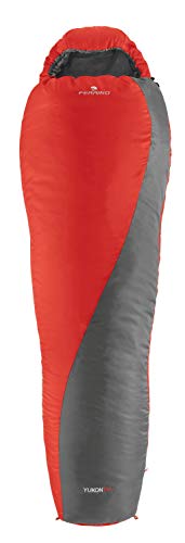 Ferrino Yukon Pro Sacco a Pelo, Unisex Adulto, Rosso, Taglia Unica