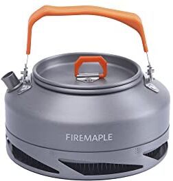 Fire-Maple 0,7L Bollitore dell’acqua da Campeggio in Alluminio Ultraleggero Portatile per Teiera Picnic Caffettiera Trekking Arancione