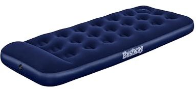 Bestway Materasso gonfiabile da campeggio da 1.85m x 76cm x 28cm con pompa manuale