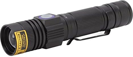 Raguso Torcia LED, Torcia Ultravioletta a Basso consumo energetico zoomabile con Cavo USB per la fotopolimerizzazione delle Unghie