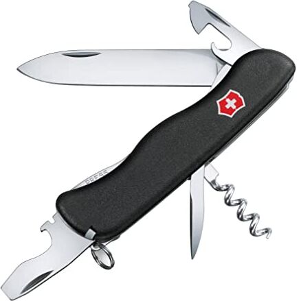 Victorinox , coltellino svizzero Picknicker (11 funzioni, lama bloccabile, cacciavite)