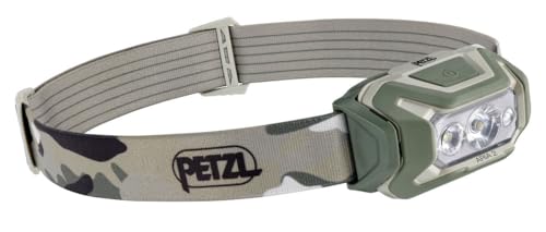 Petzl Lampada frontale Aria 2, camo