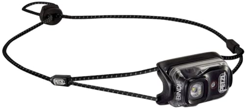 Petzl Lampada BINDI Unisex, Nero, Taglia Unica