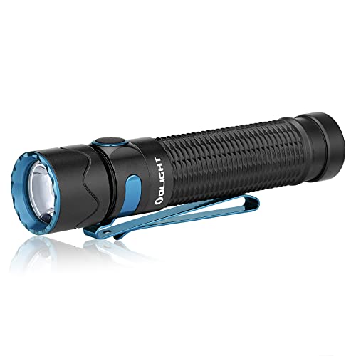 Olight WM2 Torcia EDC, Potente 1750 Lumen Gittata 220 Metri, USB Ricaricabile 6 Modalità, Impermeabile IPX8 Perfetta per l'Emergenza, l'Escursionismo, il Campeggio (Nero)