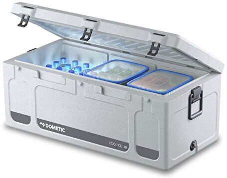 Dometic Waeco  9600000546 coolice CI 110 di alta qualità Box di raffreddamento passivo, Mini Frigorifero, ideale per pescatori e cacciatori, Ghiaccio Box in Heavy Duty di qualità, Capacità 111 litri