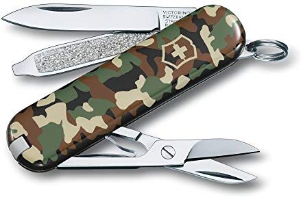 Victorinox , Classic SD, Coltellino svizzero piccolo (7 funzioni, lama, forbici, lima per unghie)