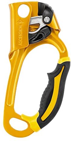 Petzl Maniglia Dx ASCENSION Unisex, Giallo, Taglia Unica