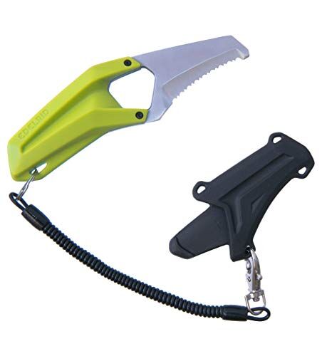 EDELRID Messer Knife, Rescue-Coltello per Canyoning Unisex -Adulto, Oasi, Taglia Unica