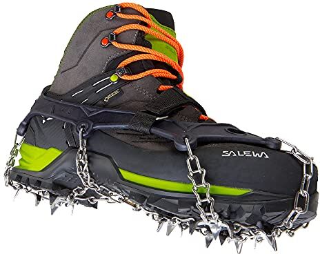 Salewa Puez Mtn Spike Crampon, Ramponi Unisex adulto, Nero (Black night), XL