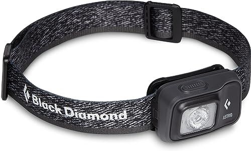 Black Diamond Astro, Lampada Frontale Unisex Adulto, Graphite, Taglia Unica