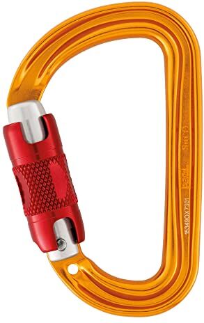 Petzl Moschettone Sm'D Unisex, Orange, Taglia Unica