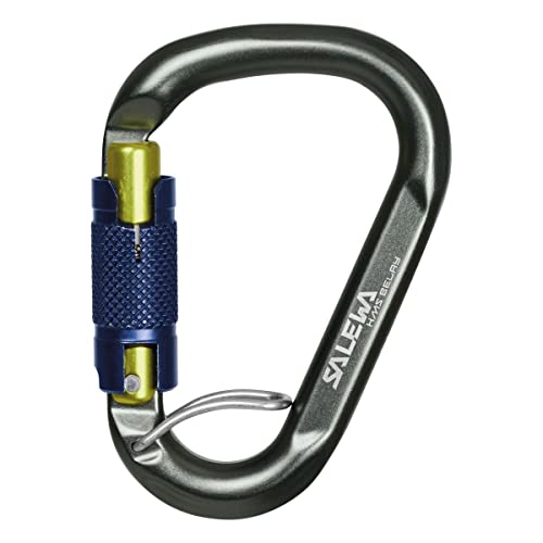 Salewa Belay Twist Moschettone, Unisex adulto, Grigio (Magnet), Taglia Unica